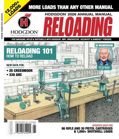 Hodgdon 2026 Annual Reloading Manual