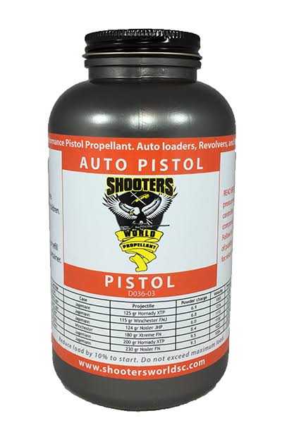 Shooters World Auto Pistol D036-03 Smokeless Gun Powder